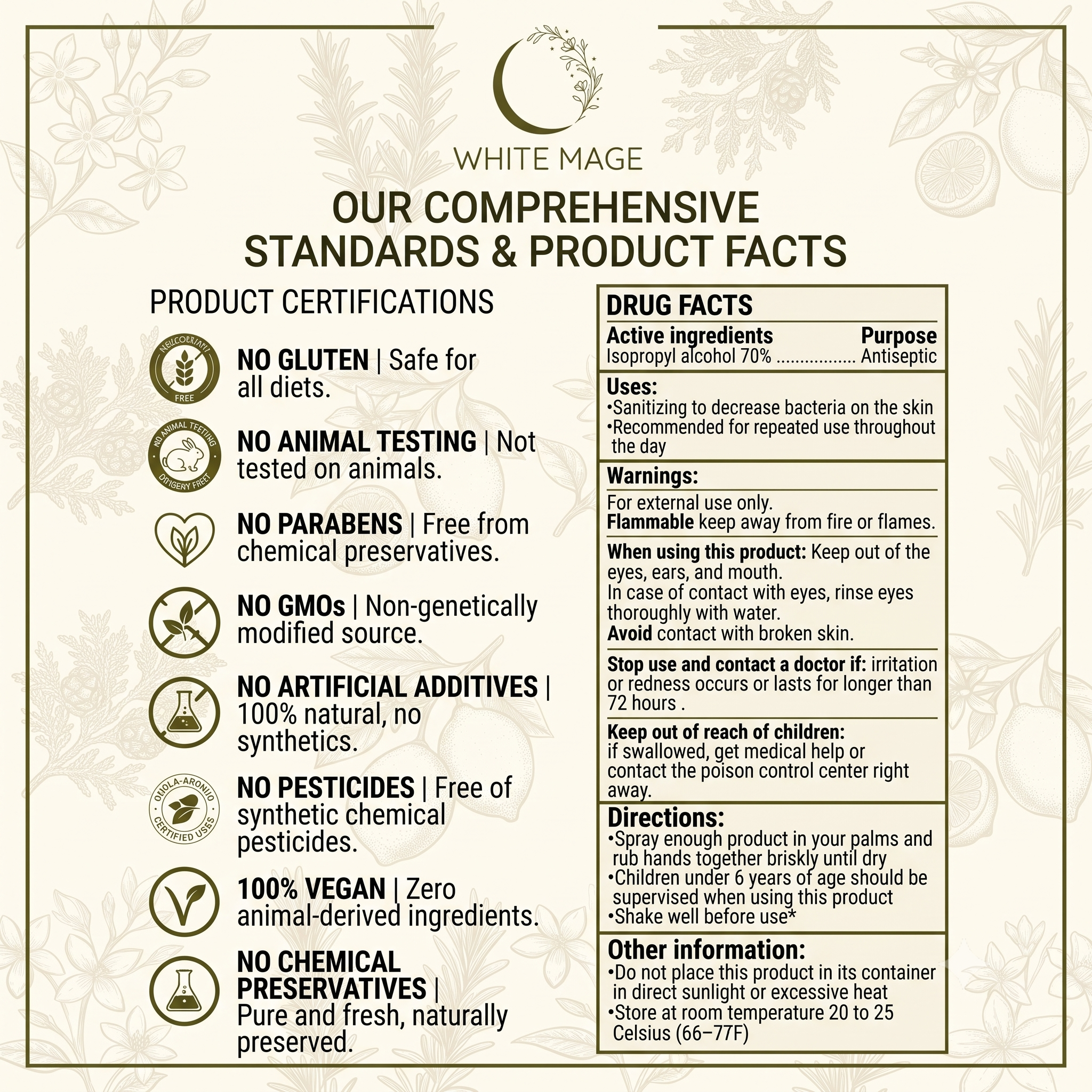CedarMist Hand Sanitizer Spray