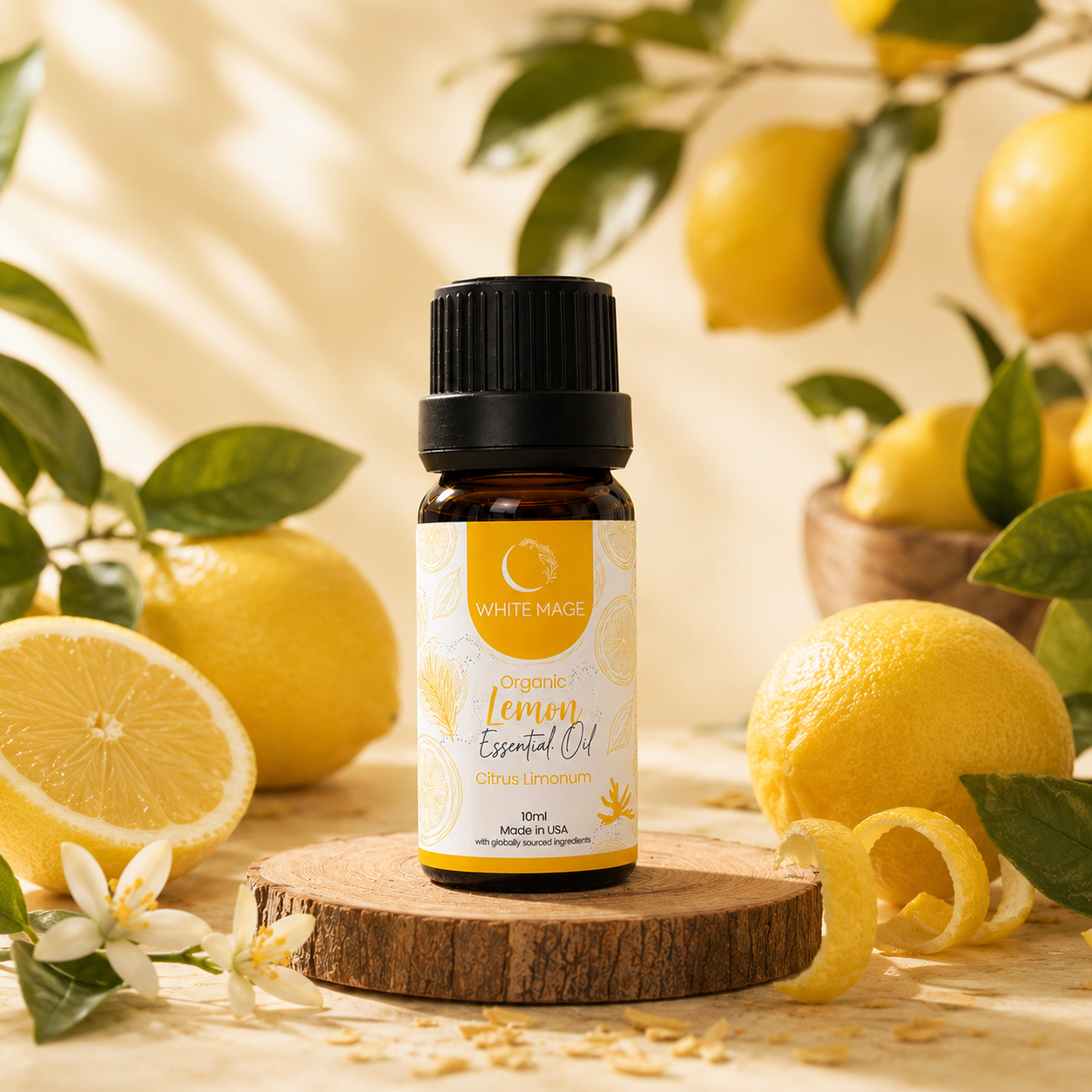 Organic Lemon Essential Oil