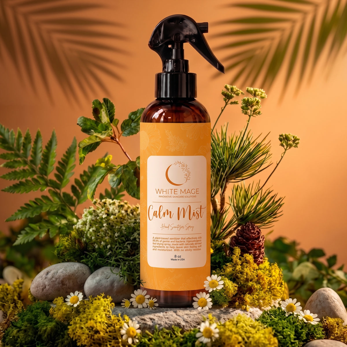 Calm Mist Hand Sanitizer Spray 8oz